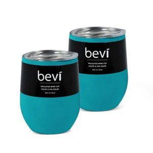 🍷 2 for $35🍷 Bevi - Insulated Wine Tumbler (Turquoise)